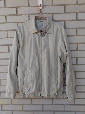 Vintage Bill Blass Jacket Size Medium Lightweight Dad Grandpa